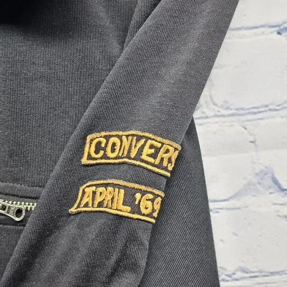 Vintage Mens John Varvatos X Converse Track Jacket Black Size Medium - Picture 5 of 13